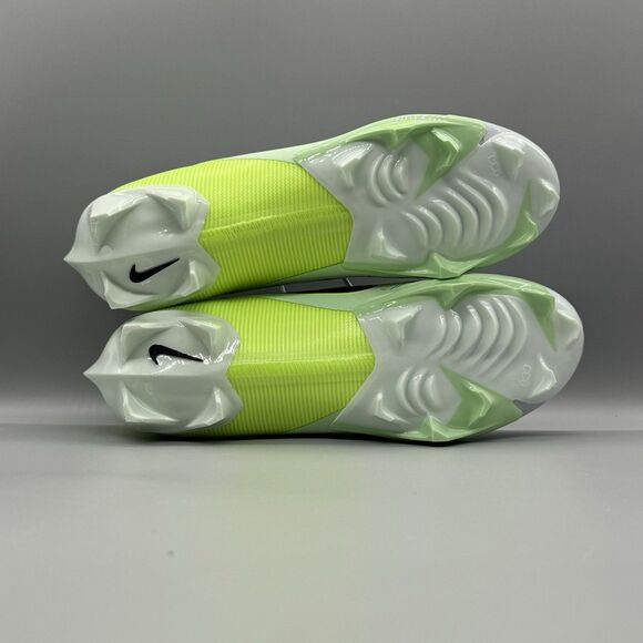 Nike Vapor Edge Pro 360 2 Pure Platinum Black Volt Green Mens Size 12 Football - Picture 8 of 9